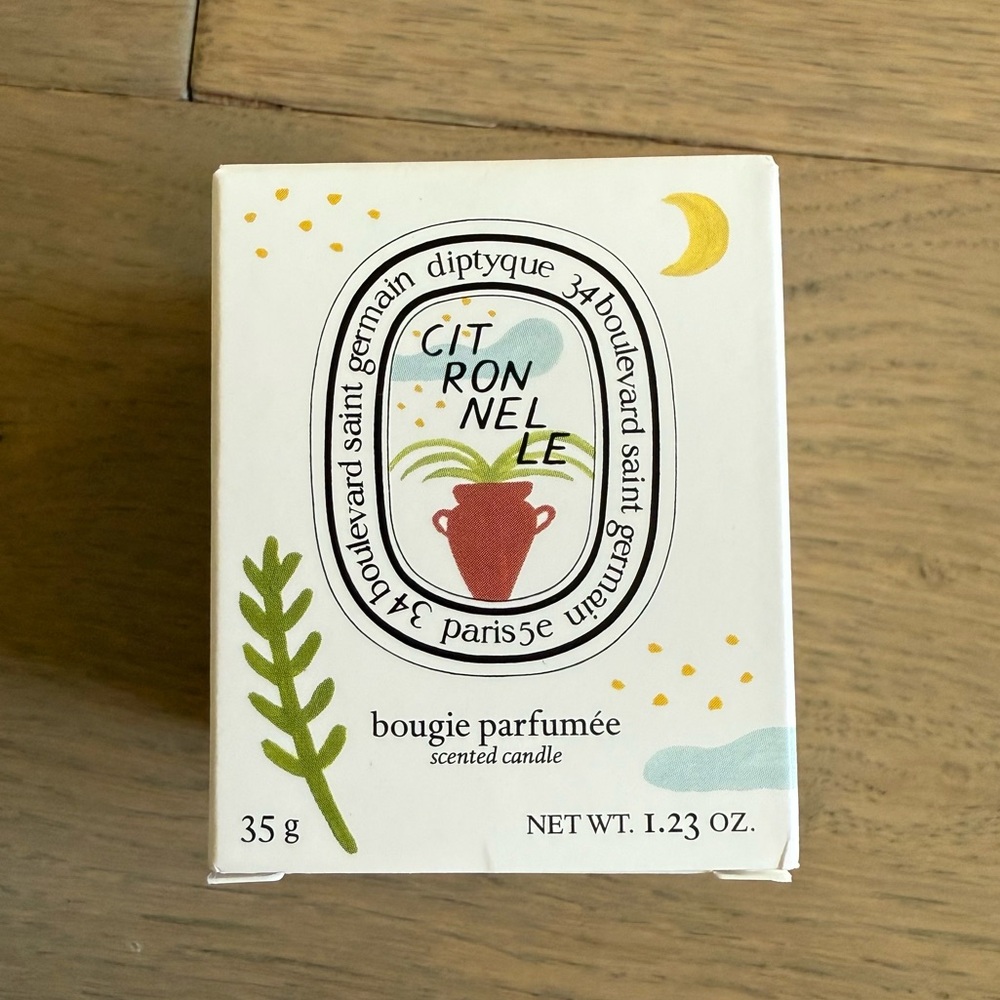 Diptyque Citronelle (Lemongrass) Scented Candle